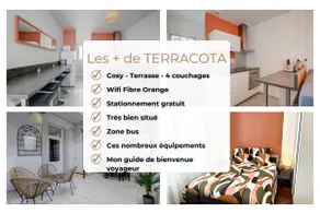 “Le Terracotta” Terrasse -Centre ville- cozy - Image 4