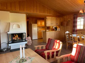 Cabin with outdoor hot tub - Image 4