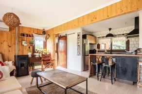 Cabin with hot tub. - Image 4