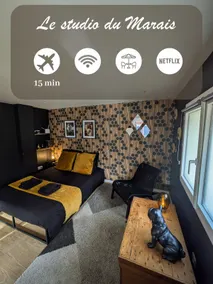 Beauvais-Sud, Quiet Studio | 10 min BVA Airport - Image 3
