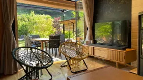 Satoyama wood-fired sauna/all-weather BBQ/pizza oven/campfire/fireworks OK/lawn/dog run/hammock/pool/river/private rental - Image 5
