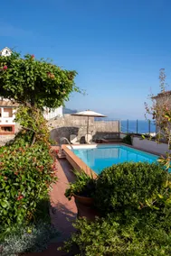 Villa Miramare med pool, Conca dei Marini, Amalfikysten - Image 3