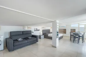 Loft 150m from the sea with terrace + sea and mountain views - Image 3