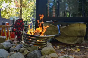 The Woodshed High rise Wood Burning HOT Tub - Image 2