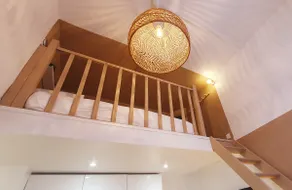 Modern & Cozy Creamy Studio – Metro Station, Parking - Image 5