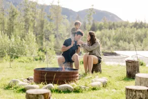 Dancing Bear Cabin | Sauna | Riverview | Secluded - Image 4