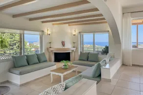 Modern-Rustic Villa in Stalos, Pool, Idyllic Views - Image 3