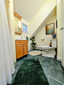 Sunny Alpine Suite • Walk to Lake • Private Deck - Image 3