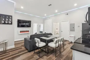 Modish Futuristic Theme 2BR/1BA Suite w/ Patio - Image 3