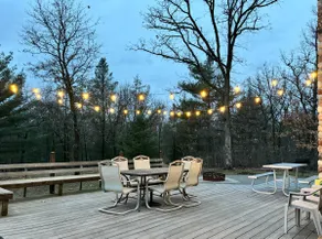 Secluded Cabin Sleeps 18 by Castle Rock, WI Dells - Image 3