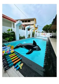 Bossku Villa KTV+BIGPool+BBQ(24pax)7 min to Jonker - Image 5
