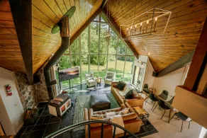 A-Frame Window Wall Okemo views w/ Hot Tub & Sauna - Image 5