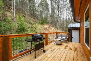 Couple's Escape Cabin! Theater! Jacuzzi! Fire pit! - Image 4