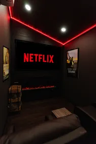 Cozy cabin w/ hot tub & couples’ movie theater - Image 3
