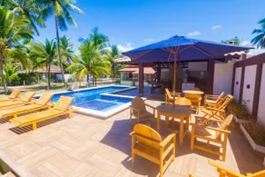 Dream pool under coconut palms, right on the beach - Image 4