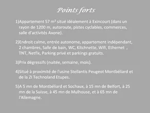 Exincourt Axone Accommodation - Chez Pat et Joe - Image 2