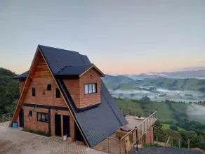 New cabin with amazing view of the mountain Air-Conditioning - Image 2