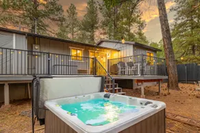 Outdoor Oasis: HotTub, Fenced, Firepit & PineTrees - Image 5