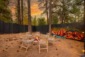 Outdoor Oasis: HotTub, Fenced, Firepit & PineTrees - Image 4