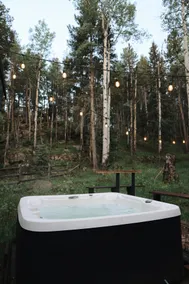 Scandinavian A-Frame Forest Cabin w/ Hot Tub - Image 2