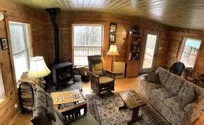 Secluded Cabin swimming pond, hike, camp, explore - Image 2