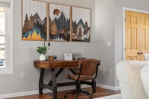 Cozy Mountain Home | Game Room + Workspace - Image 5