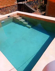 Cabin and private pool with panoramic view - Image 4