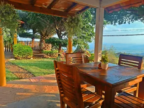 Cabin and private pool with panoramic view - Image 5