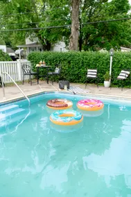 Pool! | Nearby Lakes, Saratoga | 2 Fireplaces - Image 2
