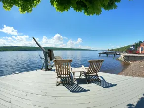 Scenic 3B/3B Lake Home w/ Dock, Hot Tub, and Sauna - Image 5