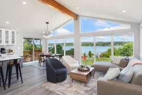 Beachfront Retreat | Hot Tub, Firepit & Sound View - Image 2