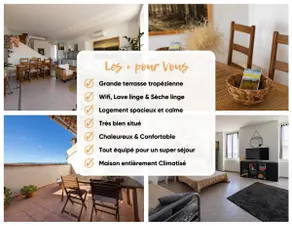 2ch townhouse, air-conditioned, near train station sncf - Image 2