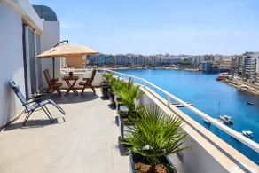 Beautiful Sea View Penthouse in St Julian, Spinola - Image 1