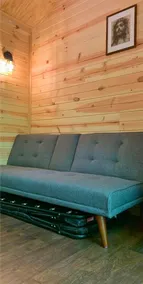 Primitive Off-Grid Cabin • Wood Stove Glamping - Image 4