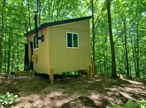 Primitive Off-Grid Cabin • Wood Stove Glamping - Image 3
