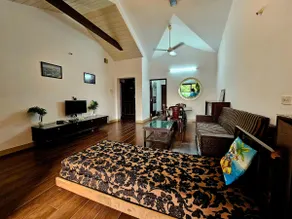 Beachfront Nest: Colva 1BHK, Pool View - Image 3