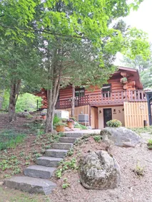 Private Modern Guest Unit in Lower Level Log House - Image 4