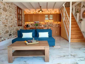 Stone Mansion 150 years old with Yard & BBQ Chania - Image 3