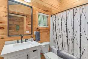Modern Cabin in the Woods with Hot Tub - Image 3