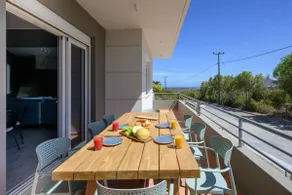New Villa With Sea View, Heated Pool & BBQ - Image 5