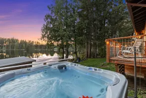 Woodsy Lakefront Cabin - Hot Tub, Kayak, Fireplace - Image 2