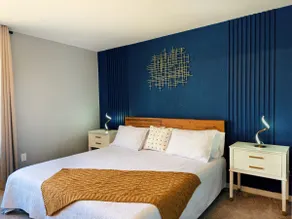 | Cozy Suite King Bed | Full Kitchen | Gym | More! - Image 3