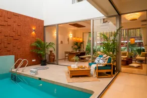 TBK villaR4 Pvt Pool Vagator 5 mins to Beach - Image 4