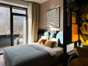 Artistic apartment 2 min from beach, sunset view - Image 2