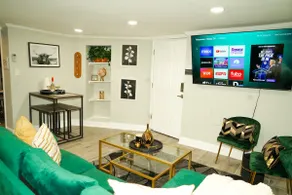 Modern 1BR Unit with Free Parking Walk to Metro - Image 2