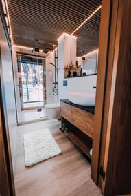 Lake view ODYL Holiday House with Sauna and Seasonal Hot-tub - Image 4
