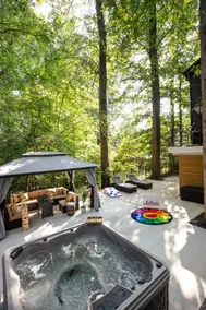 Luxury 5BR Getaway |Hot Tub, Game Room & Fire Pit - Image 2