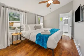 Fenced yard! Cozy with main level KING SUITE! - Image 3