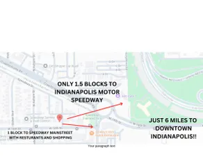 King Bed! Only 1.5 blocks to IMS-5 mi to downtown! - Image 5