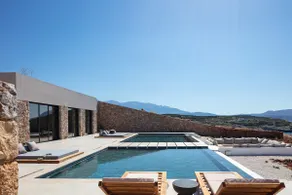 Dionysos Boutique Villa FirePit Heated Pool & Sauna - Image 2